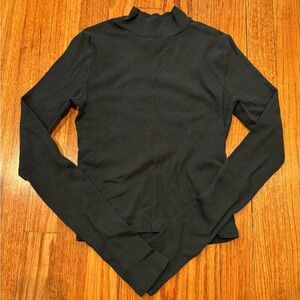 Hollister Black Long Sleeve Women's Tee